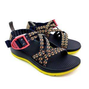 Chaco ZX1 Ecotread Toddler Girls Size 11 Crest Citrus Outdoors Sandals J180232